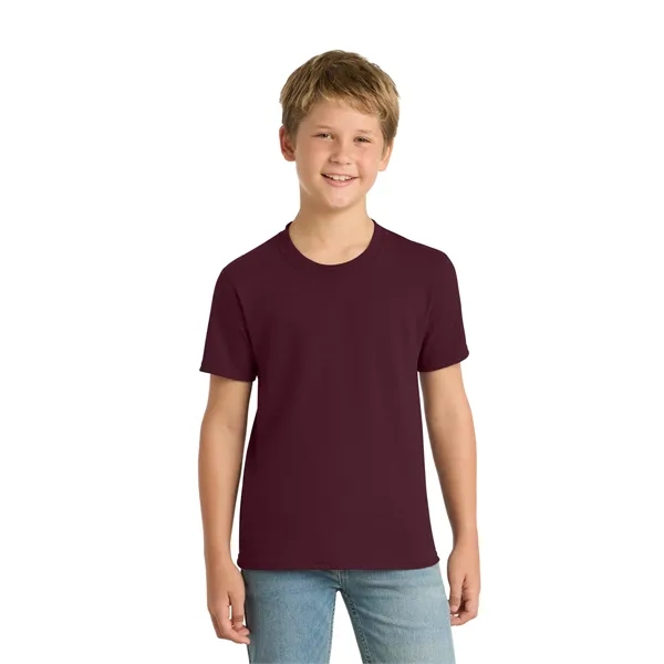 Port & Co Youth Core Blend Tee. - Port & Co Youth Core Blend Tee. - Image 91 of 114