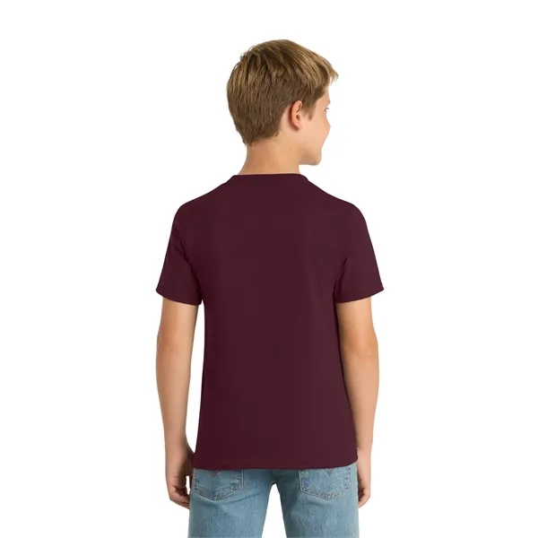 Port & Co Youth Core Blend Tee. - Port & Co Youth Core Blend Tee. - Image 92 of 114