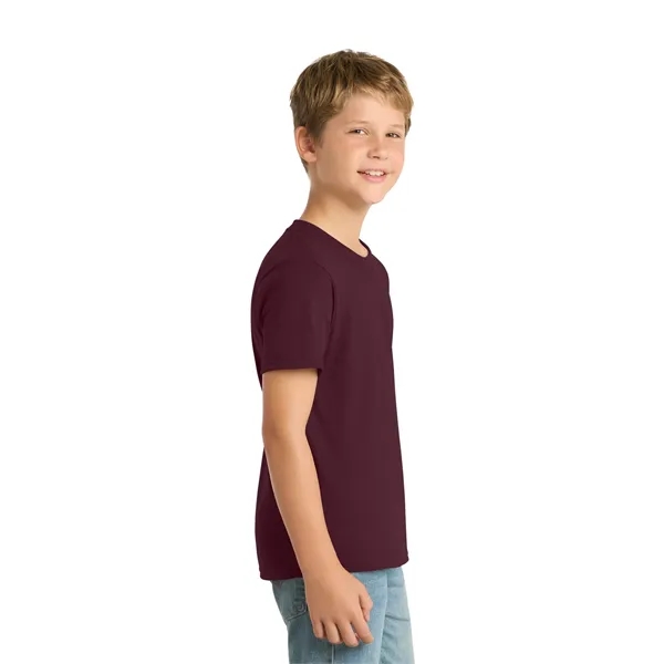 Port & Co Youth Core Blend Tee. - Port & Co Youth Core Blend Tee. - Image 93 of 114