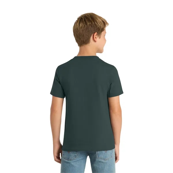 Port & Co Youth Core Blend Tee. - Port & Co Youth Core Blend Tee. - Image 95 of 114