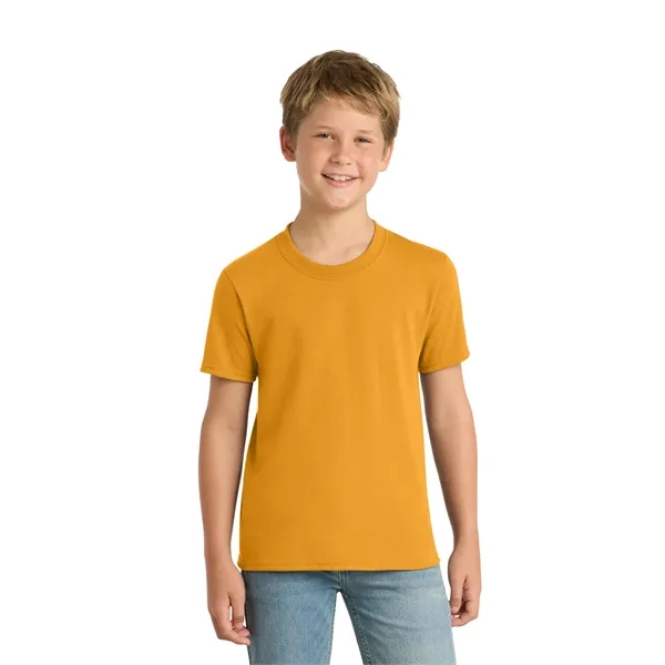 Port & Co Youth Core Blend Tee. - Port & Co Youth Core Blend Tee. - Image 97 of 114