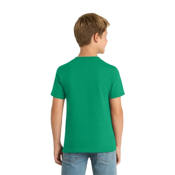 Port & Co Youth Core Blend Tee. - Port & Co Youth Core Blend Tee. - Image 101 of 114