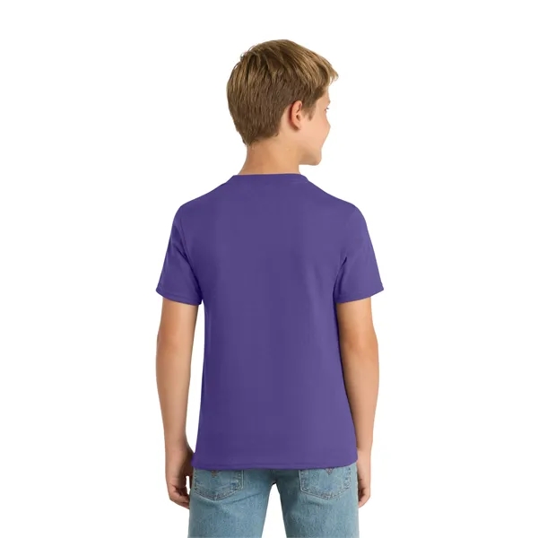 Port & Co Youth Core Blend Tee. - Port & Co Youth Core Blend Tee. - Image 104 of 114
