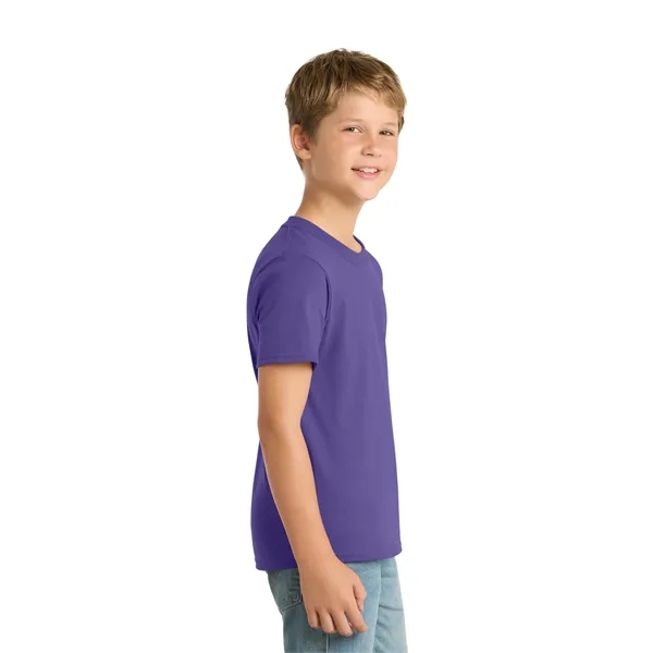 Port & Co Youth Core Blend Tee. - Port & Co Youth Core Blend Tee. - Image 105 of 114