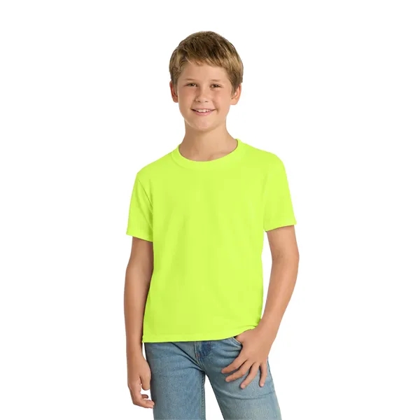 Port & Co Youth Core Blend Tee. - Port & Co Youth Core Blend Tee. - Image 106 of 114