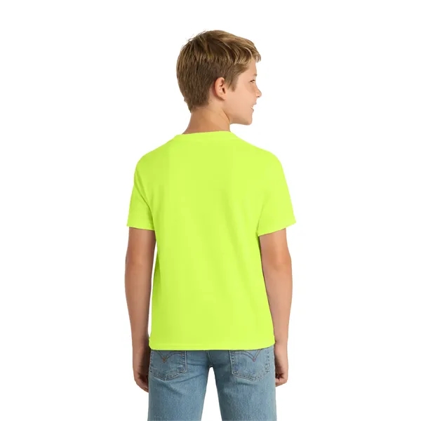 Port & Co Youth Core Blend Tee. - Port & Co Youth Core Blend Tee. - Image 107 of 114
