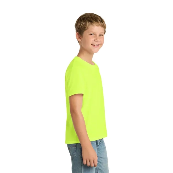 Port & Co Youth Core Blend Tee. - Port & Co Youth Core Blend Tee. - Image 108 of 114