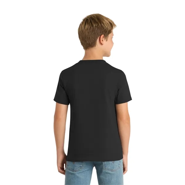 Port & Co Youth Core Blend Tee. - Port & Co Youth Core Blend Tee. - Image 110 of 114