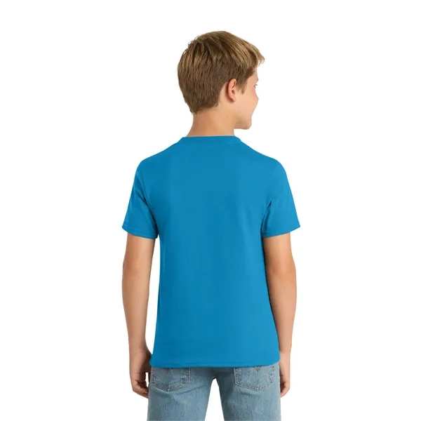 Port & Co Youth Core Blend Tee. - Port & Co Youth Core Blend Tee. - Image 113 of 114