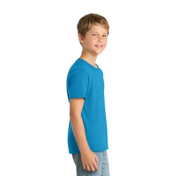 Port & Co Youth Core Blend Tee. - Port & Co Youth Core Blend Tee. - Image 114 of 114