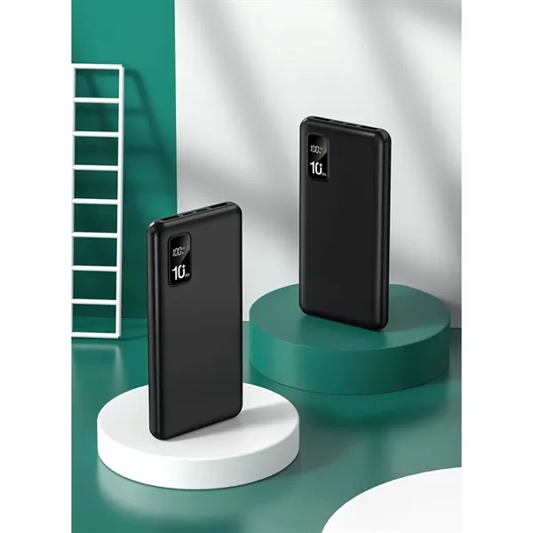 Powerbank 10000mAh Capacity with Digital Display - Powerbank 10000mAh Capacity with Digital Display - Image 1 of 3