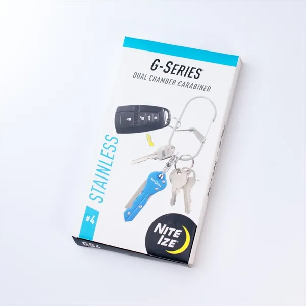 Nite Ize® G-Series® #4 Dual Chamber Carabiner - Nite Ize® G-Series® #4 Dual Chamber Carabiner - Image 7 of 7