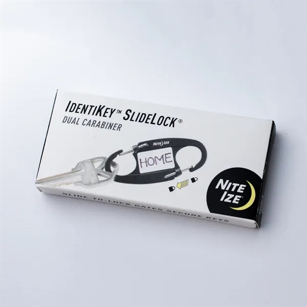 Nite Ize® IdentiKey™ SlideLock® Dual Carabiner - Nite Ize® IdentiKey™ SlideLock® Dual Carabiner - Image 5 of 5