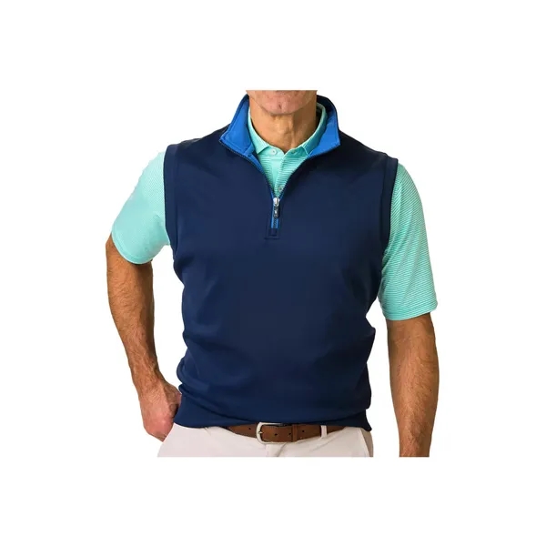 Fairway & Greene Men's Tech Solid 1/4 Zip Vest - Fairway & Greene Men's Tech Solid 1/4 Zip Vest - Image 2 of 2
