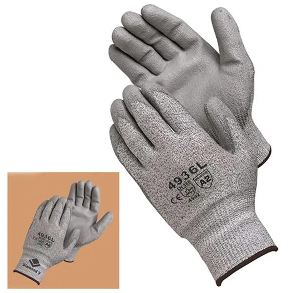 PU Coated Palm Cut Resistant Knit Gloves - PU Coated Palm Cut Resistant Knit Gloves - Image 0 of 0