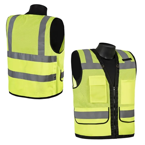 Class 2 Surveyor Mesh Safety Vest - Class 2 Surveyor Mesh Safety Vest - Image 0 of 0