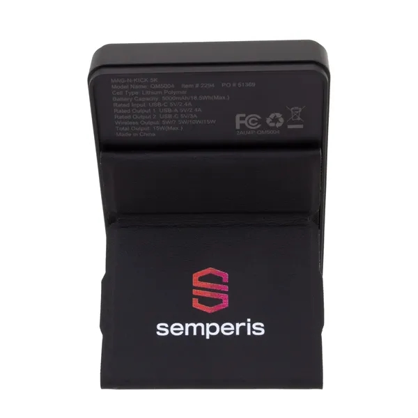 Energizer Brand, 5000 mAH Power Bank, Mag-N-Kick™ 5K - Energizer Brand, 5000 mAH Power Bank, Mag-N-Kick™ 5K - Image 4 of 13