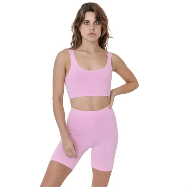 Cotton Spandex Tank Crop Top - Cotton Spandex Tank Crop Top - Image 4 of 16