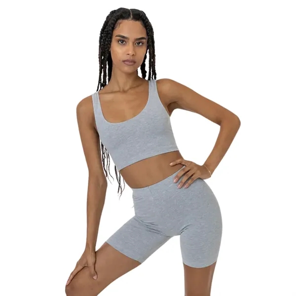Cotton Spandex Tank Crop Top - Cotton Spandex Tank Crop Top - Image 8 of 16