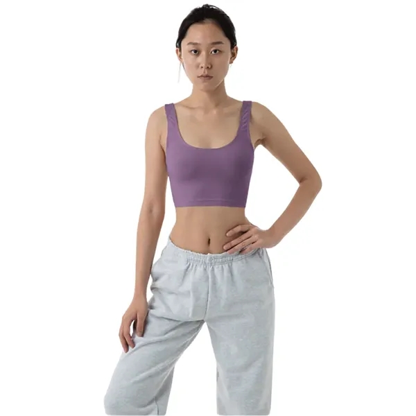 Cotton Spandex Tank Crop Top - Cotton Spandex Tank Crop Top - Image 16 of 16
