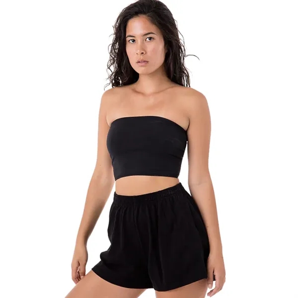 Cotton Spandex Tube Crop Top - Cotton Spandex Tube Crop Top - Image 2 of 6