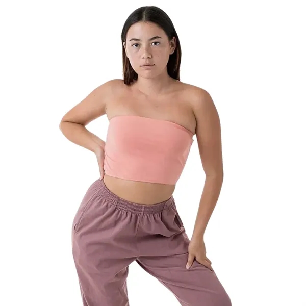 Cotton Spandex Tube Crop Top - Cotton Spandex Tube Crop Top - Image 5 of 6