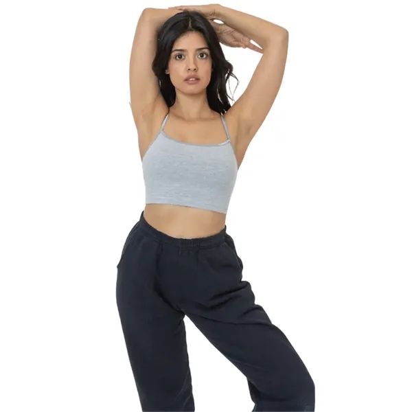Cotton Spandex Spaghetti Crop Top - Cotton Spandex Spaghetti Crop Top - Image 3 of 4