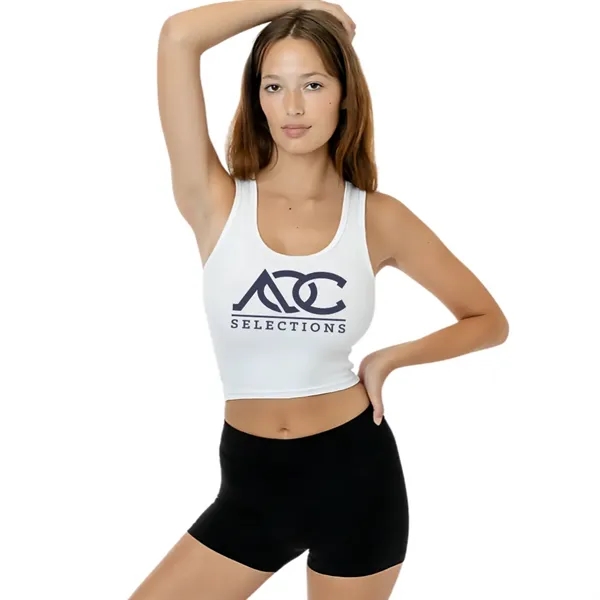 Cotton Spandex 2x1 Rib Crop - Cotton Spandex 2x1 Rib Crop - Image 0 of 3