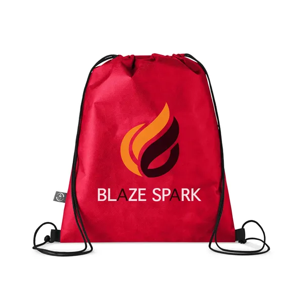 Recycled Non-Woven Drawstring Bag - Recycled Non-Woven Drawstring Bag - Image 0 of 15