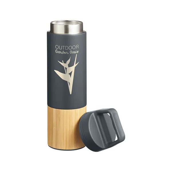 20 oz Tao Bamboo Vacuum Insulated Stainless St... - 20 oz Tao Bamboo Vacuum Insulated Stainless St... - Image 3 of 15