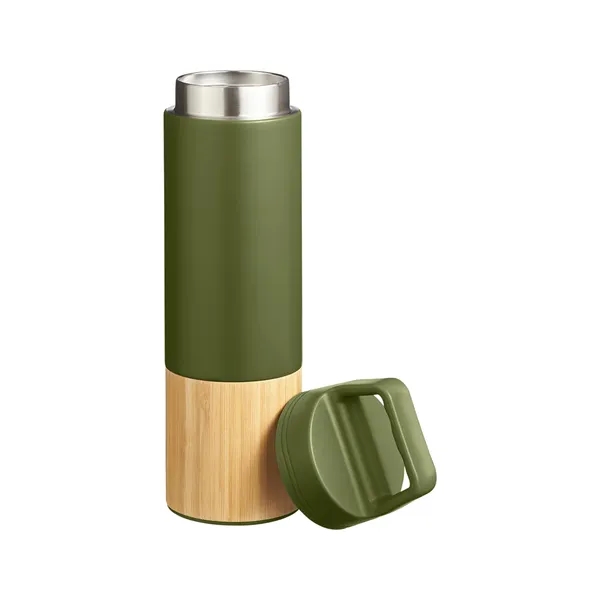 20 oz Tao Bamboo Vacuum Insulated Stainless St... - 20 oz Tao Bamboo Vacuum Insulated Stainless St... - Image 6 of 15