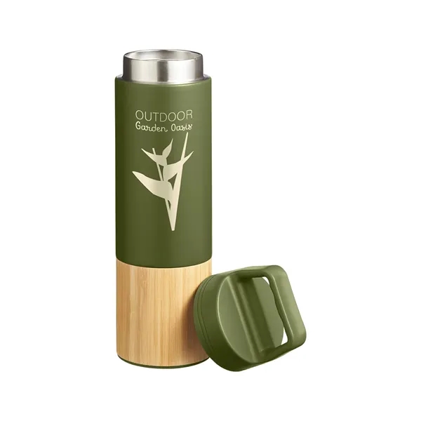 20 oz Tao Bamboo Vacuum Insulated Stainless St... - 20 oz Tao Bamboo Vacuum Insulated Stainless St... - Image 7 of 15