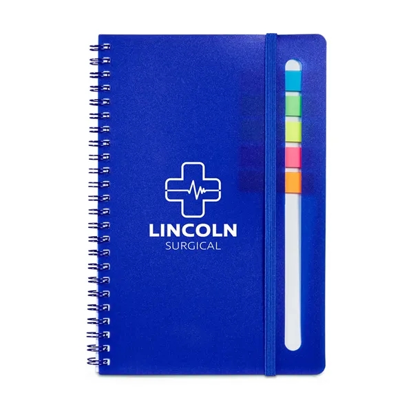 Semester Spiral Notebook With Sticky Flags 6.2... - Semester Spiral Notebook With Sticky Flags 6.2... - Image 4 of 8