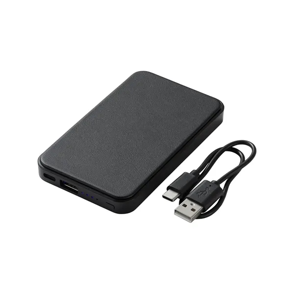 Italian Thermo PU 5000mAh Phone Power Bank - Italian Thermo PU 5000mAh Phone Power Bank - Image 2 of 2