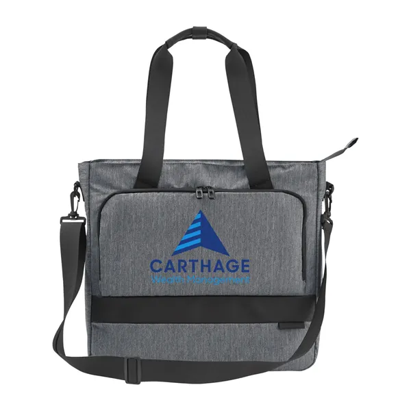Leeman Versa Eco Friendly Compu Work Laptop Tote Bag - Leeman Versa Eco Friendly Compu Work Laptop Tote Bag - Image 0 of 2