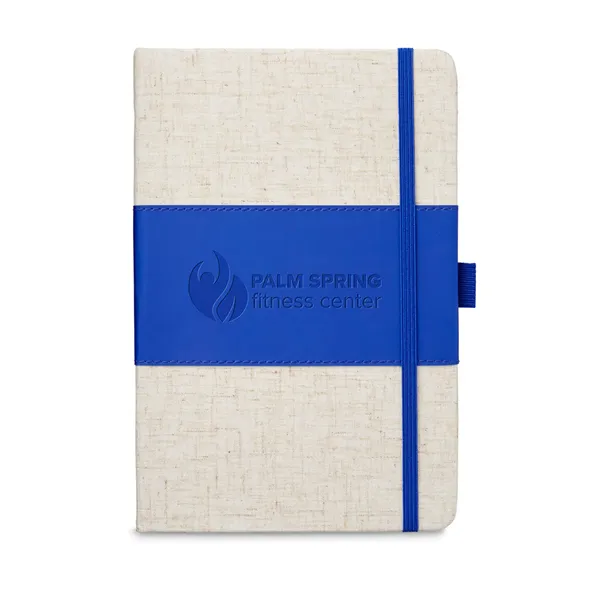Fabric Soft Cover Journal Notebook 5.625" X 8.... - Fabric Soft Cover Journal Notebook 5.625" X 8.... - Image 0 of 8