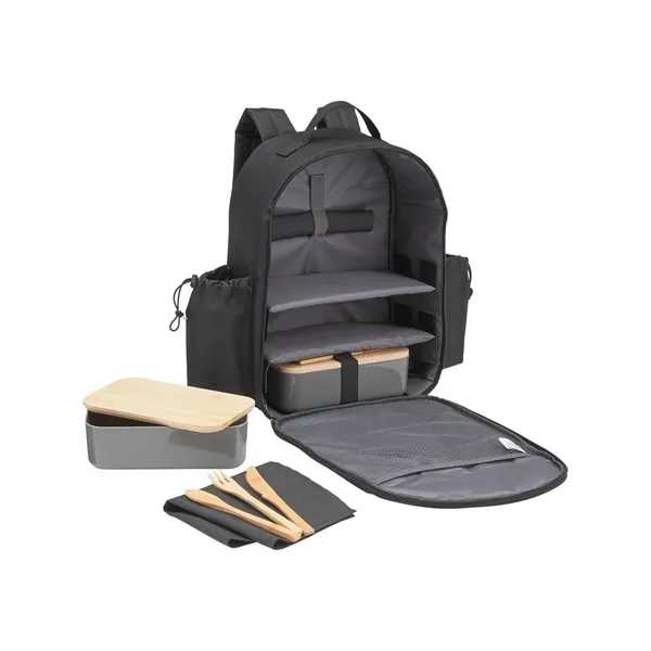 Eco Friendly Bento Picnic Set Backpack - Eco Friendly Bento Picnic Set Backpack - Image 1 of 2