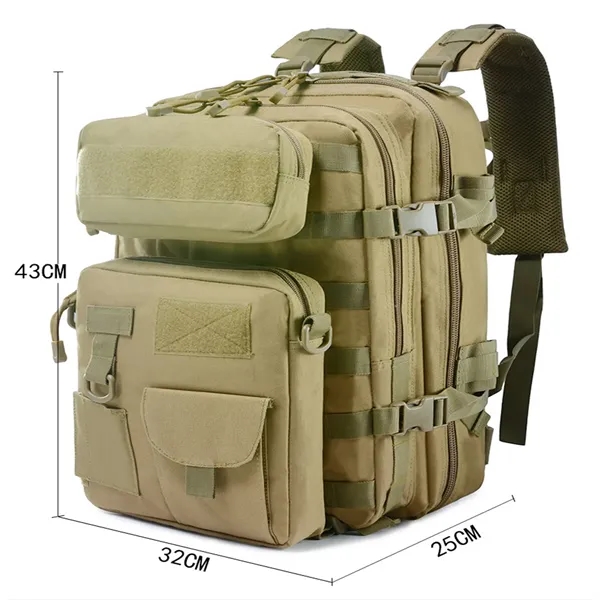 Large Capacity Military Tactical Backpack - Large Capacity Military Tactical Backpack - Image 1 of 4
