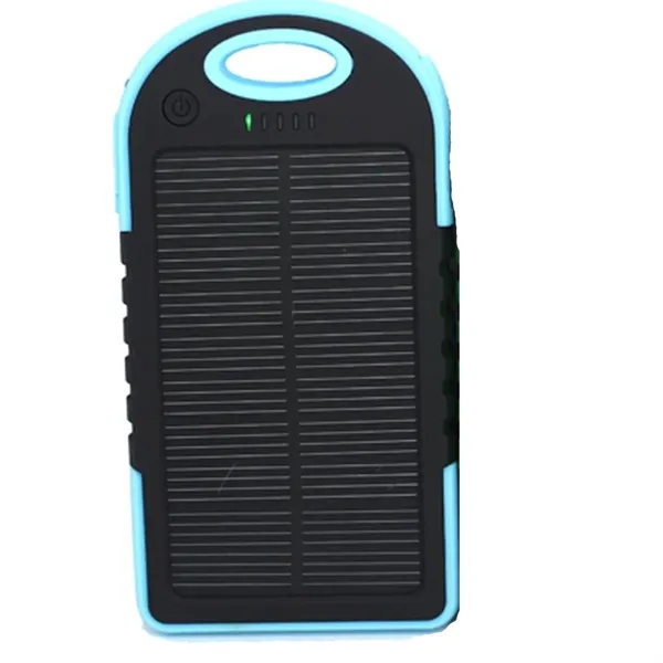 4000mAh Hamilton Portable Solar Power Bank - 4000mAh Hamilton Portable Solar Power Bank - Image 0 of 4