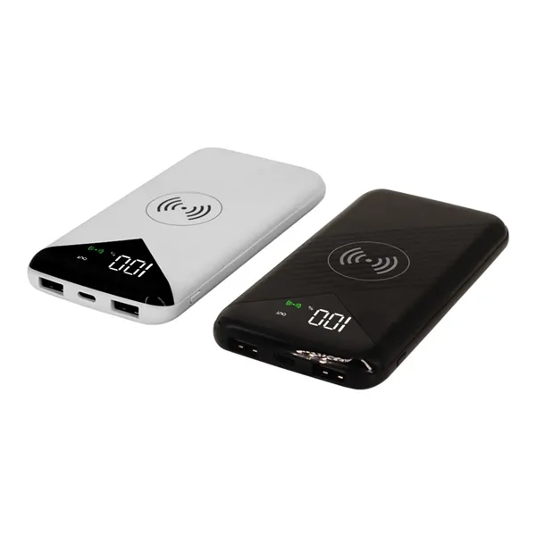 10,000mAh Wireless Charging Power Bank - 10,000mAh Wireless Charging Power Bank - Image 0 of 2