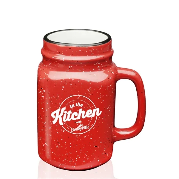 16 oz. Savannah Ceramic Personalized Mason Jar - 16 oz. Savannah Ceramic Personalized Mason Jar - Image 6 of 11