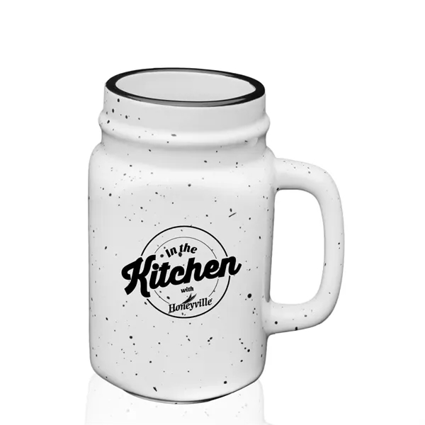 16 oz. Savannah Ceramic Personalized Mason Jar - 16 oz. Savannah Ceramic Personalized Mason Jar - Image 9 of 11