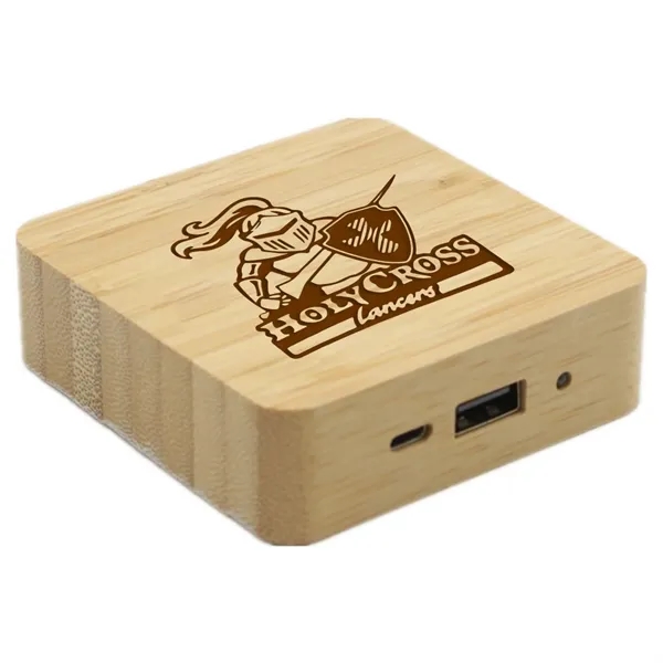 5200mAh Wood Power Bank - 5200mAh Wood Power Bank - Image 0 of 2