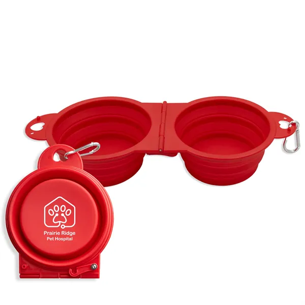 Top Tail Double Collapsible Pet Bowl - Top Tail Double Collapsible Pet Bowl - Image 0 of 17