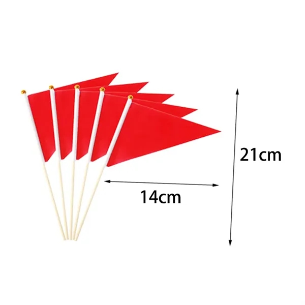 Customizable Hand Waving Promotional Flags - Customizable Hand Waving Promotional Flags - Image 1 of 5