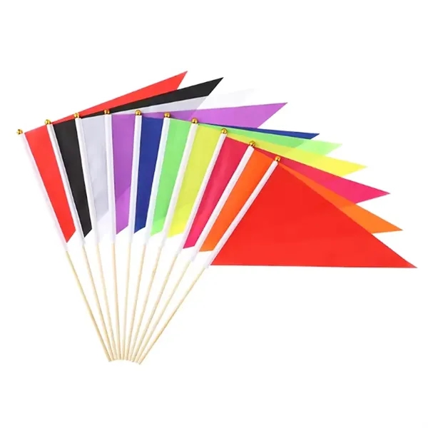 Customizable Hand Waving Promotional Flags - Customizable Hand Waving Promotional Flags - Image 2 of 5