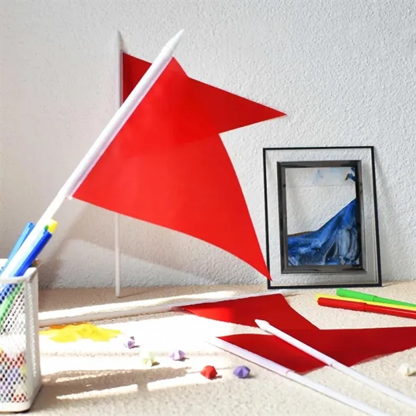 Customizable Hand Waving Promotional Flags - Customizable Hand Waving Promotional Flags - Image 5 of 5