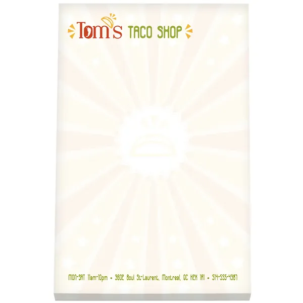 Souvenir® 4" x 6" Scratch Pad, 25 Sheet - Souvenir® 4" x 6" Scratch Pad, 25 Sheet - Image 5 of 5