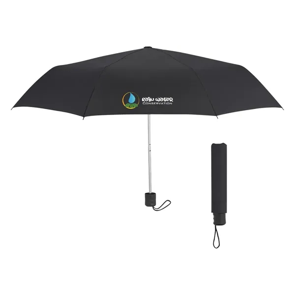 Custom 42" Arc Budget Recycled Telescopic Umbrella