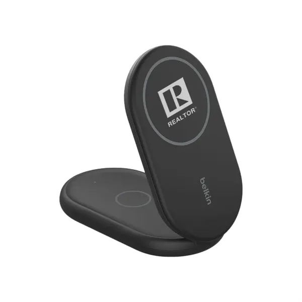Belkin BoostCharge 2-in-1 Magnetic Foldable Wireless Charger - Belkin BoostCharge 2-in-1 Magnetic Foldable Wireless Charger - Image 1 of 10